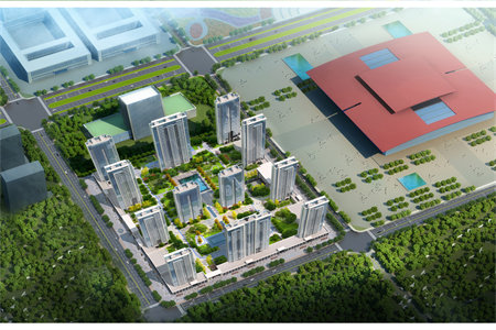 城北状元府75矿户型3室2厅2卫证满两年包含车位储藏室